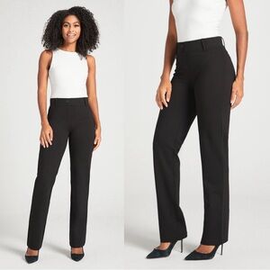 Betabrand • Classic DPYP™ Dress Pant Yoga Pant straight leg black pull on